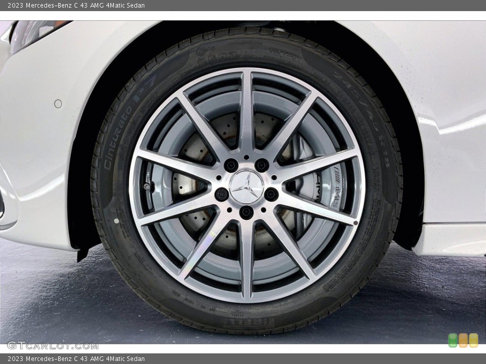 2023 Mercedes-Benz C 43 AMG 4Matic Sedan Wheel and Tire Photo #145938557