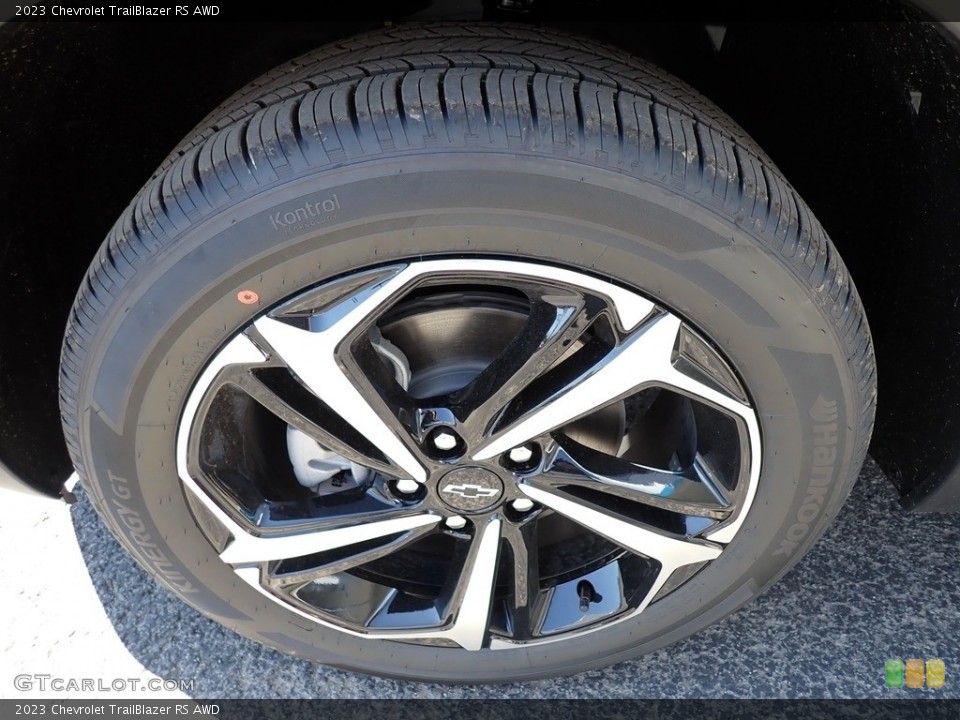 2023 Chevrolet TrailBlazer RS AWD Wheel and Tire Photo #145941332