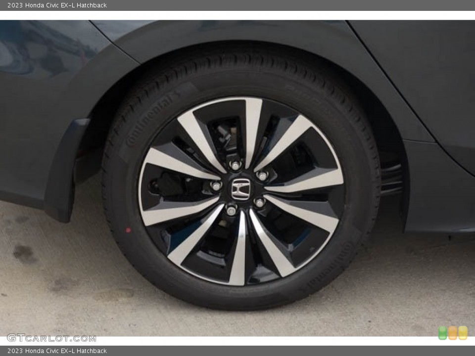 2023 Honda Civic EX-L Hatchback Wheel and Tire Photo #145951241