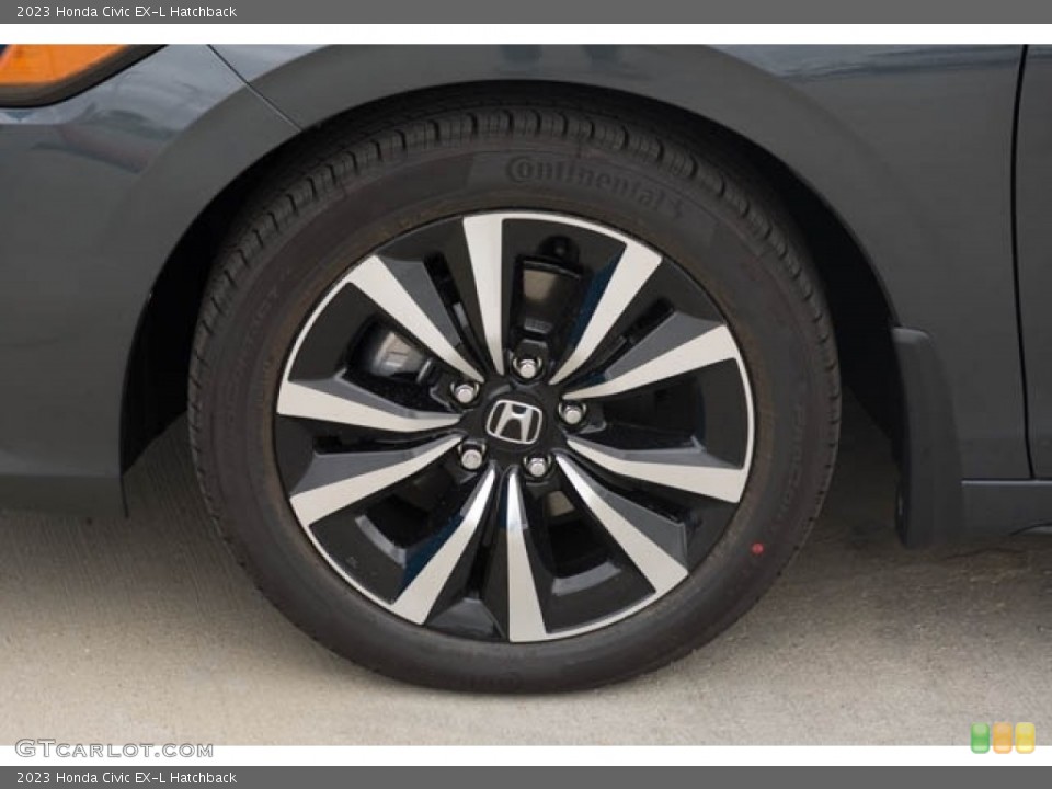 2023 Honda Civic EX-L Hatchback Wheel and Tire Photo #145951301
