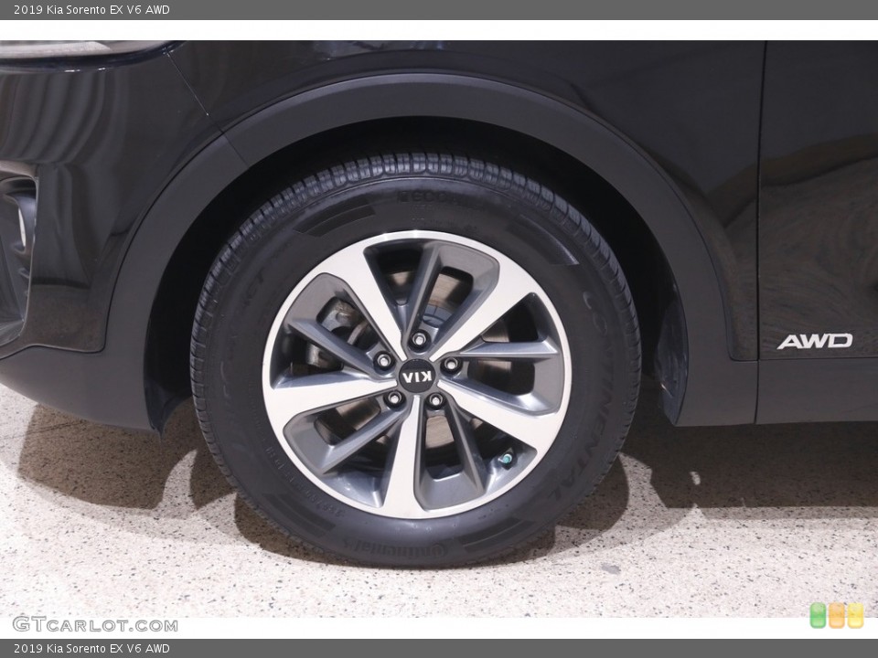 2019 Kia Sorento EX V6 AWD Wheel and Tire Photo #145952546