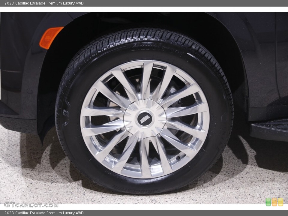 2023 Cadillac Escalade Premium Luxury AWD Wheel and Tire Photo #145953920