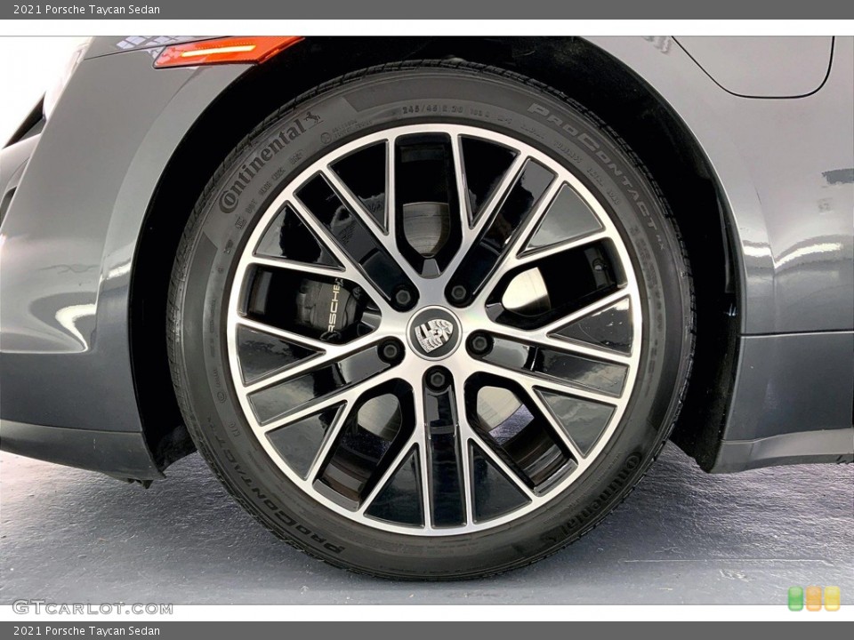 2021 Porsche Taycan Sedan Wheel and Tire Photo #145959971