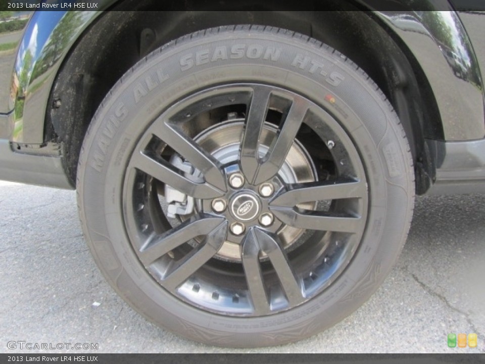 2013 Land Rover LR4 HSE LUX Wheel and Tire Photo #145960751