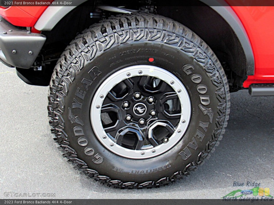 2023 Ford Bronco Badlands 4X4 4-Door Wheel and Tire Photo #145962267