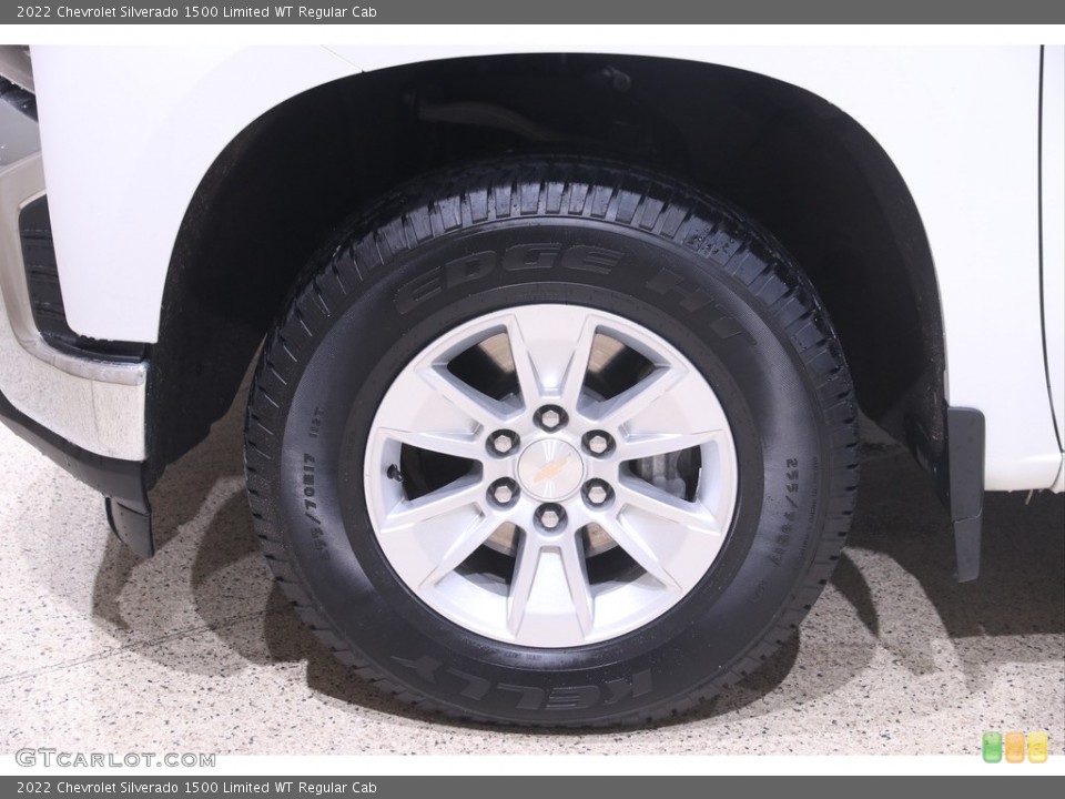 2022 Chevrolet Silverado 1500 Limited WT Regular Cab Wheel and Tire Photo #145965658