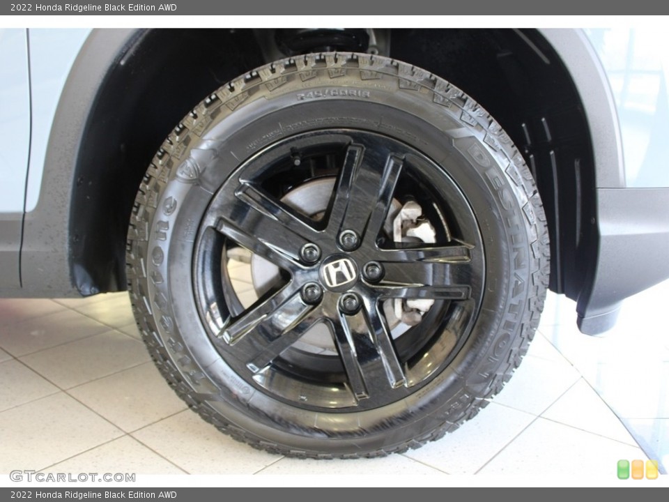 2022 Honda Ridgeline Black Edition AWD Wheel and Tire Photo #145978158