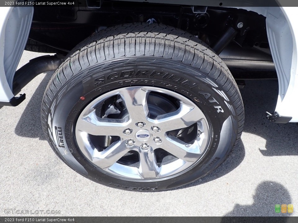 2023 Ford F150 Lariat SuperCrew 4x4 Wheel and Tire Photo #145979574