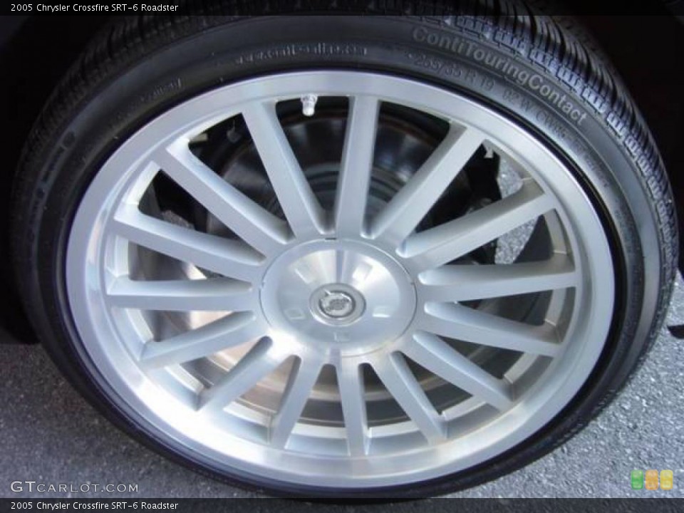 2005 Chrysler Crossfire SRT-6 Roadster Wheel and Tire Photo #14597958