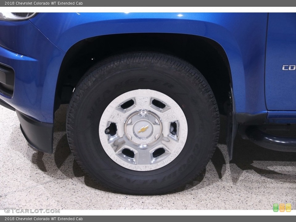 2018 Chevrolet Colorado WT Extended Cab Wheel and Tire Photo #145981275
