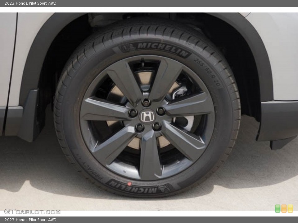 2023 Honda Pilot Sport AWD Wheel and Tire Photo #145981912