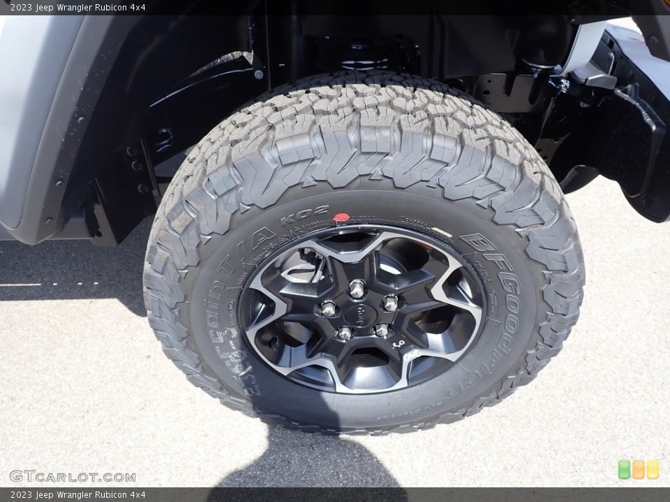 2023 Jeep Wrangler Rubicon 4x4 Wheel and Tire Photo #145985230