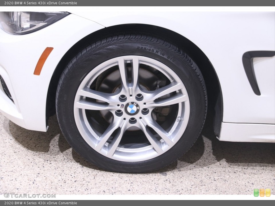 2020 BMW 4 Series 430i xDrive Convertible Wheel and Tire Photo #145985370