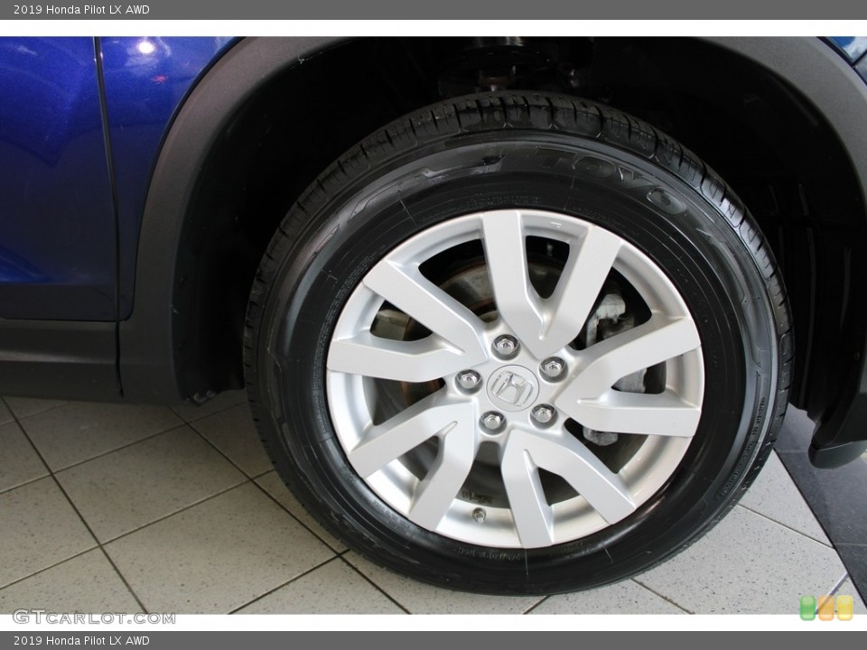 2019 Honda Pilot LX AWD Wheel and Tire Photo #145990576