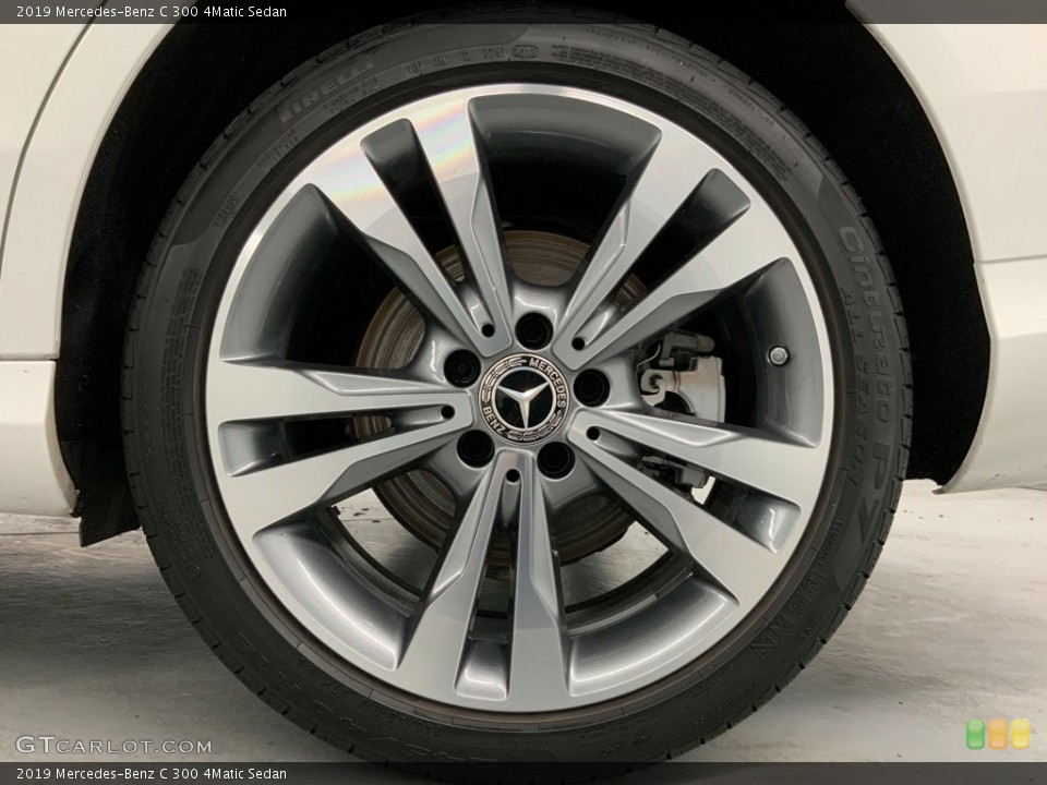 2019 Mercedes-Benz C 300 4Matic Sedan Wheel and Tire Photo #145993767