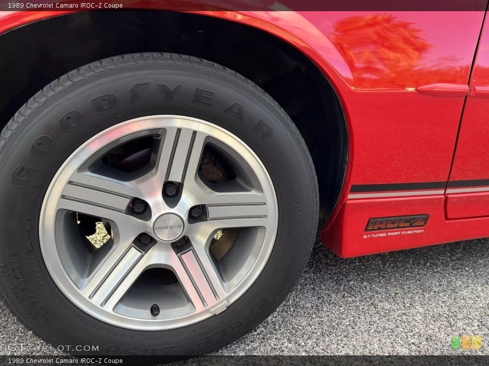 1989 Chevrolet Camaro Wheels and Tires