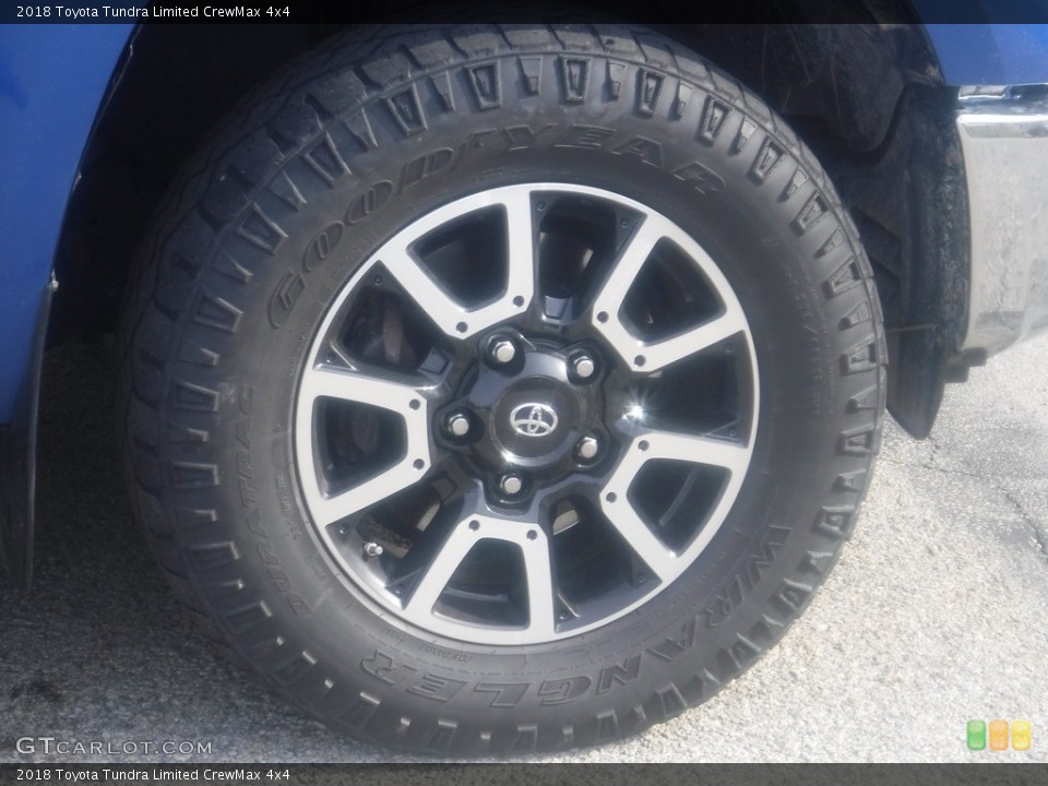 2018 Toyota Tundra Limited CrewMax 4x4 Wheel and Tire Photo #146009545