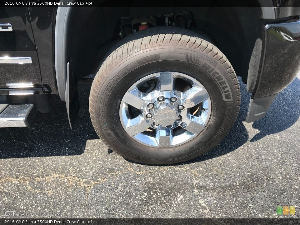 2016 GMC Sierra 3500HD Denali Crew Cab 4x4 Wheel and Tire Photo #146017602
