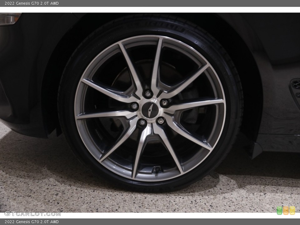 2022 Genesis G70 Wheels and Tires