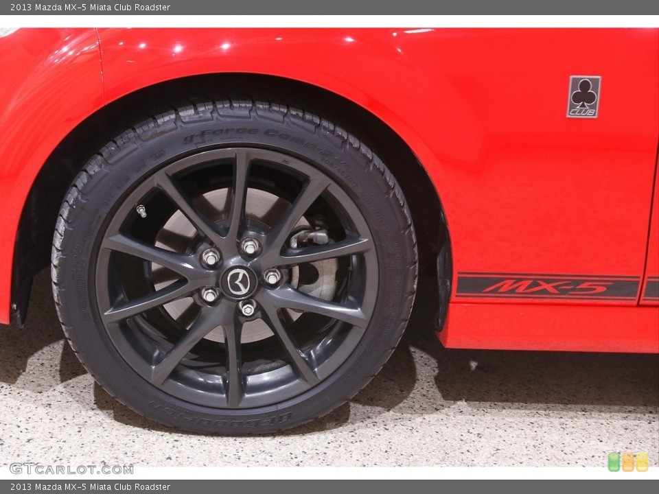 2013 Mazda MX-5 Miata Club Roadster Wheel and Tire Photo #146022137