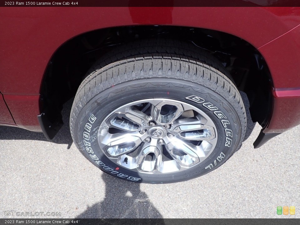 2023 Ram 1500 Laramie Crew Cab 4x4 Wheel and Tire Photo #146025566