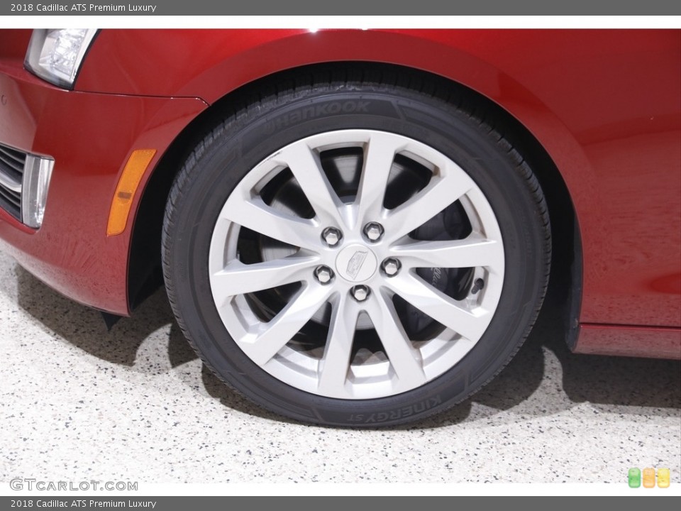 2018 Cadillac ATS Premium Luxury Wheel and Tire Photo #146029157