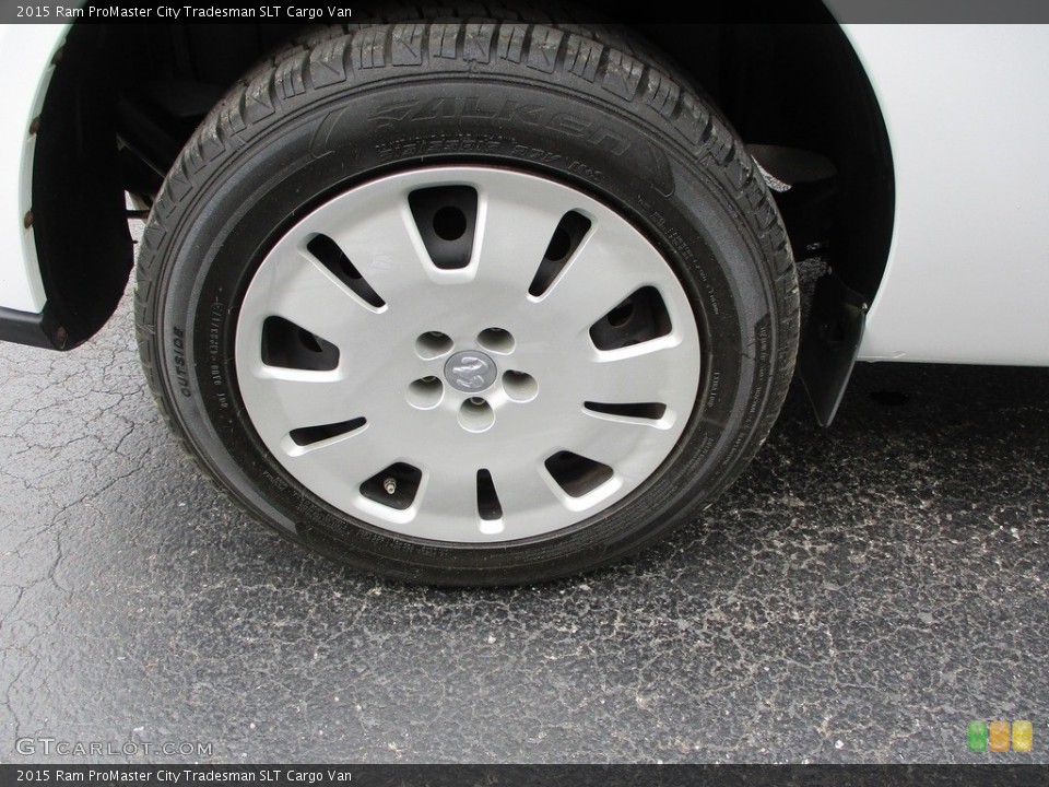 2015 Ram ProMaster City Tradesman SLT Cargo Van Wheel and Tire Photo #146030219