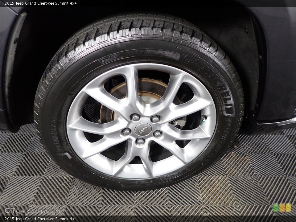 2015 Jeep Grand Cherokee Summit 4x4 Wheel and Tire Photo #146030336