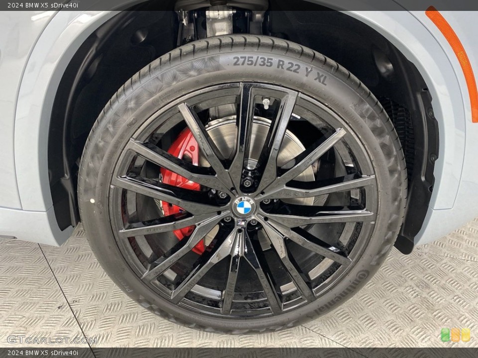 2024 BMW X5 sDrive40i Wheel and Tire Photo #146033216