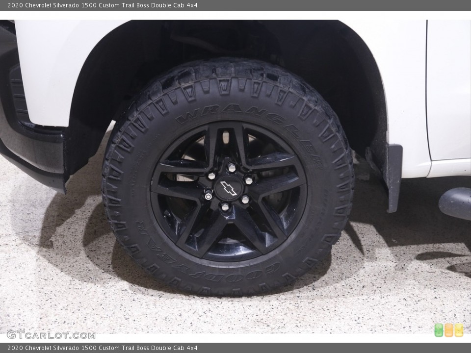 2020 Chevrolet Silverado 1500 Custom Trail Boss Double Cab 4x4 Wheel and Tire Photo #146041862