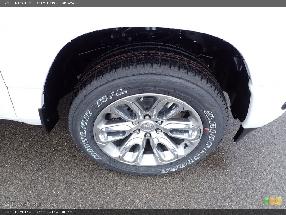 2023 Ram 1500 Laramie Crew Cab 4x4 Wheel and Tire Photo #146042204