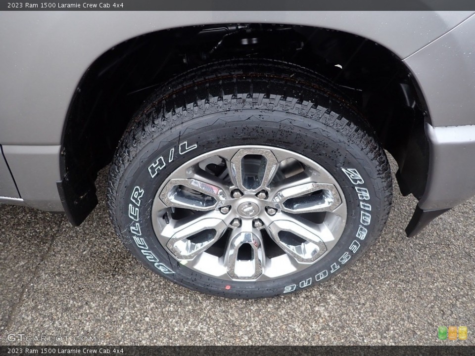 2023 Ram 1500 Laramie Crew Cab 4x4 Wheel and Tire Photo #146043203