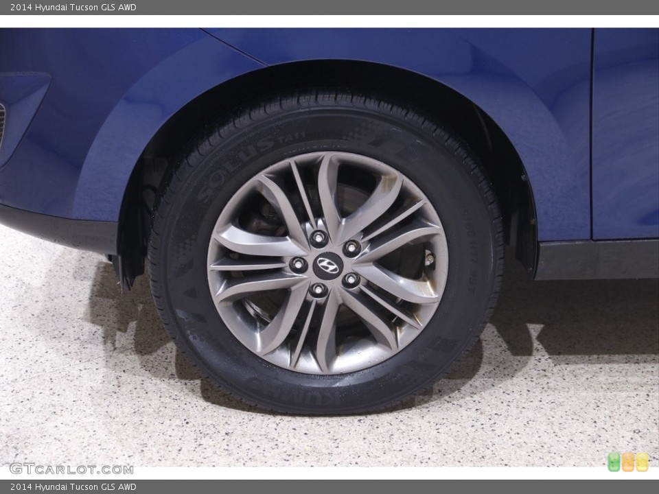 2014 Hyundai Tucson GLS AWD Wheel and Tire Photo #146048247