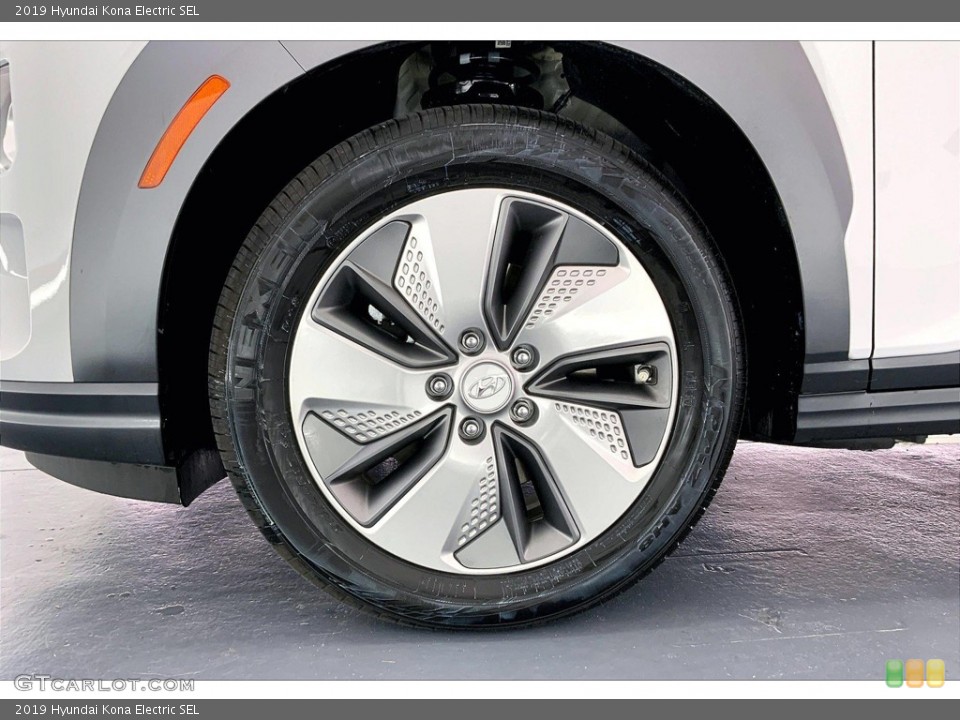 2019 Hyundai Kona Electric SEL Wheel and Tire Photo #146054585