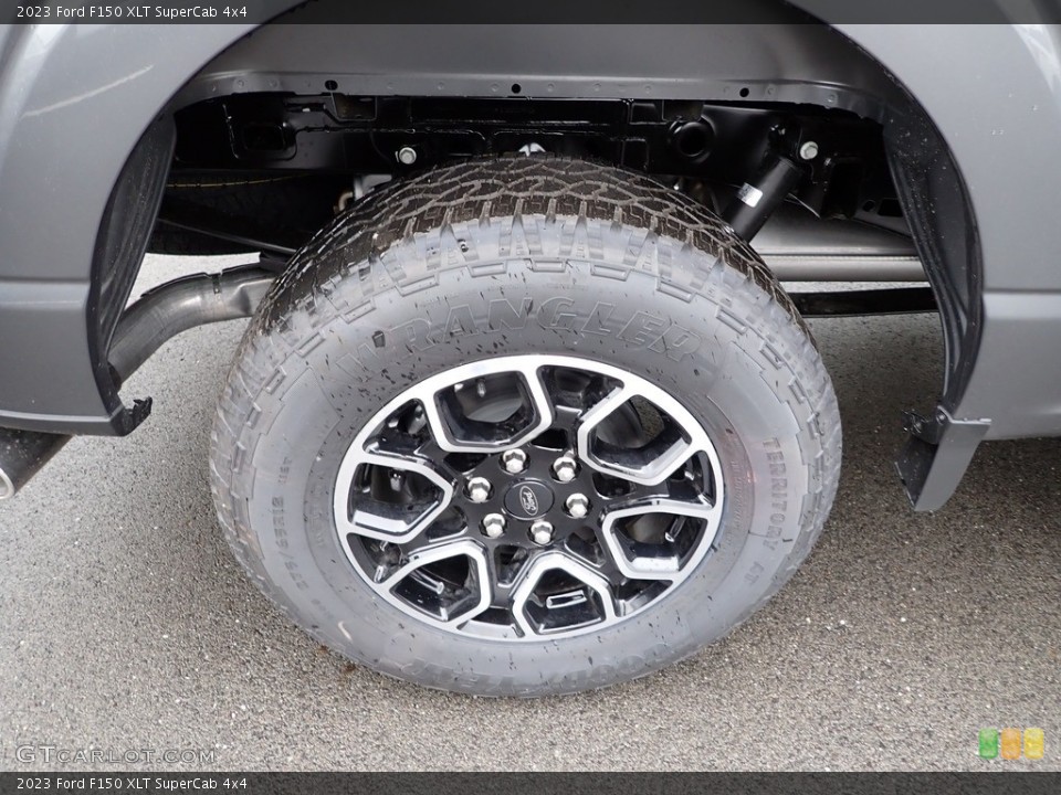2023 Ford F150 XLT SuperCab 4x4 Wheel and Tire Photo #146056484