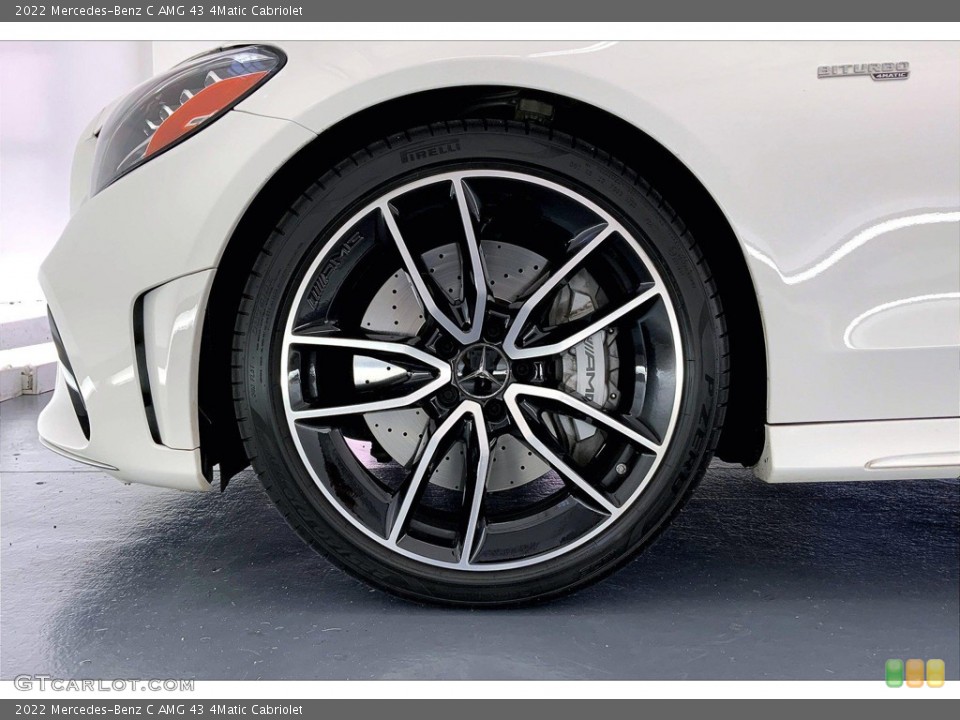2022 Mercedes-Benz C AMG 43 4Matic Cabriolet Wheel and Tire Photo #146057206