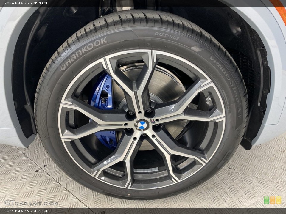 2024 BMW X5 xDrive40i Wheel and Tire Photo #146062506