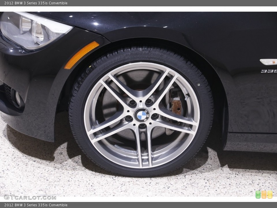 2012 BMW 3 Series 335is Convertible Wheel and Tire Photo #146062635