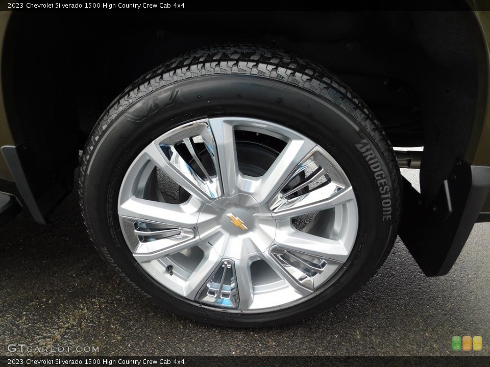 2023 Chevrolet Silverado 1500 High Country Crew Cab 4x4 Wheel and Tire Photo #146065505