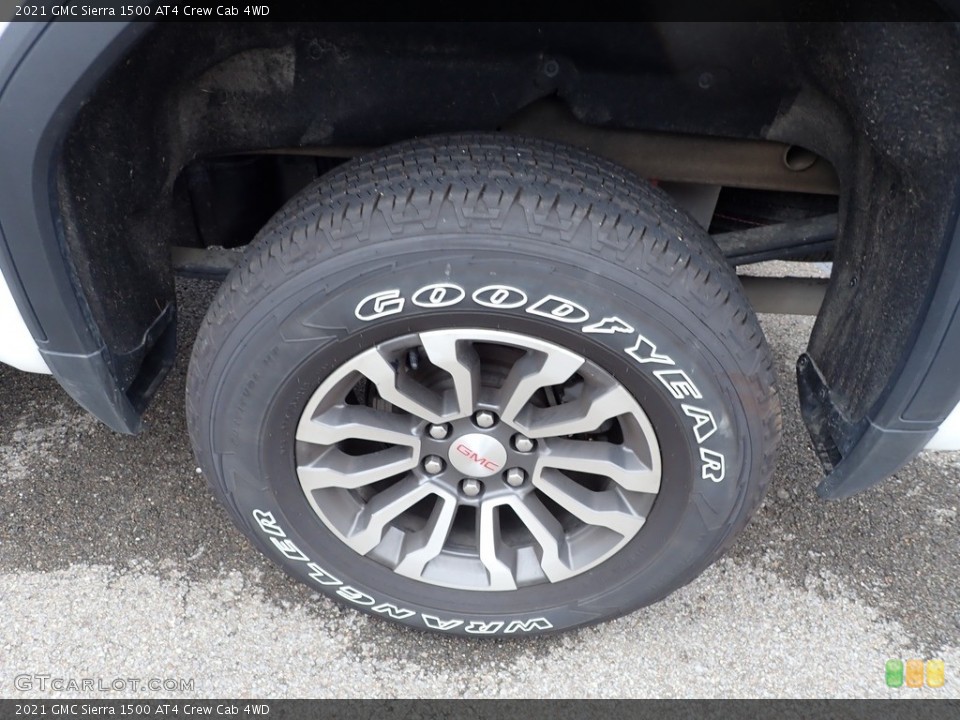 2021 GMC Sierra 1500 AT4 Crew Cab 4WD Wheel and Tire Photo #146065898