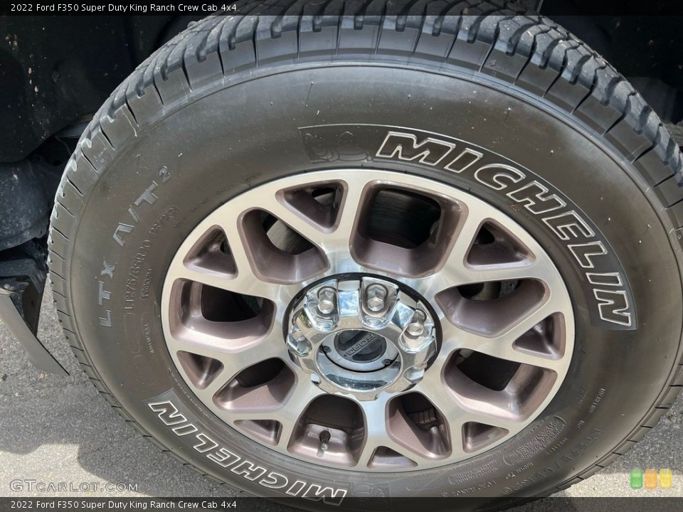 2022 Ford F350 Super Duty Wheels and Tires