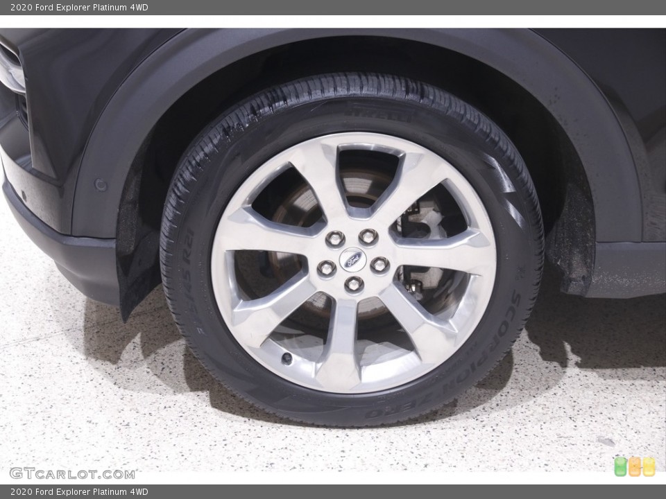 2020 Ford Explorer Platinum 4WD Wheel and Tire Photo #146077734