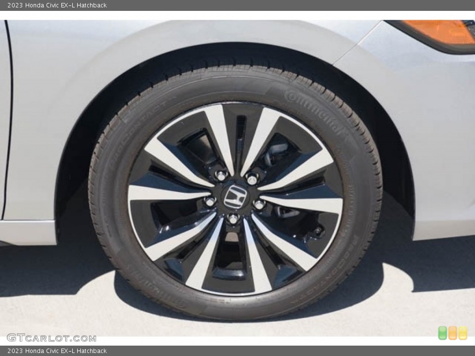 2023 Honda Civic EX-L Hatchback Wheel and Tire Photo #146083303