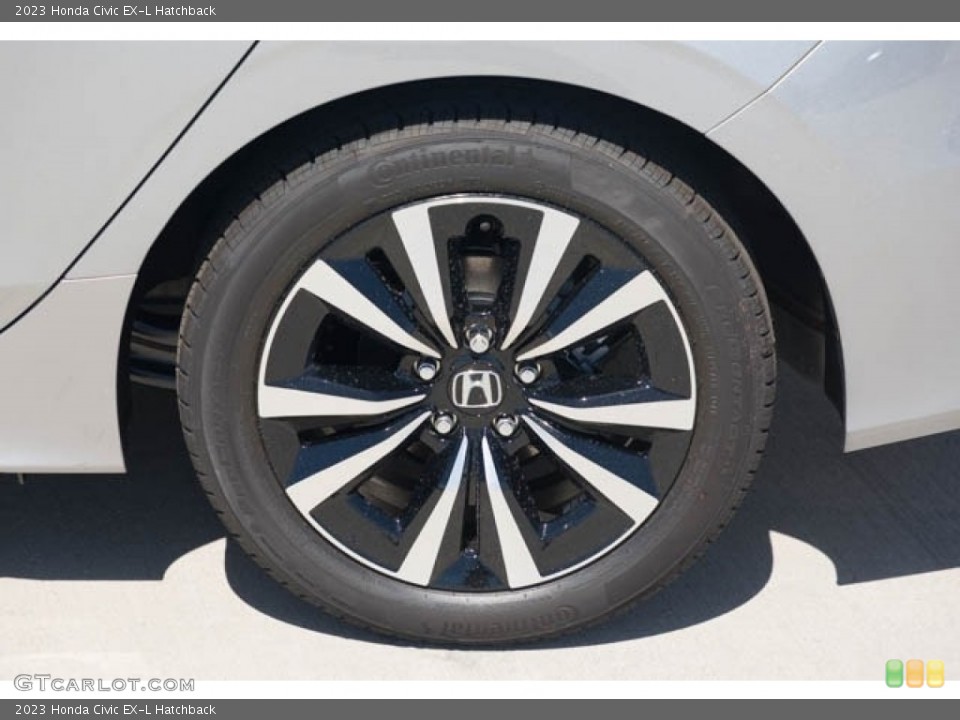 2023 Honda Civic EX-L Hatchback Wheel and Tire Photo #146083324