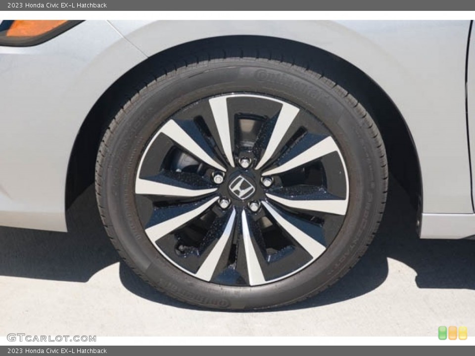 2023 Honda Civic EX-L Hatchback Wheel and Tire Photo #146083342