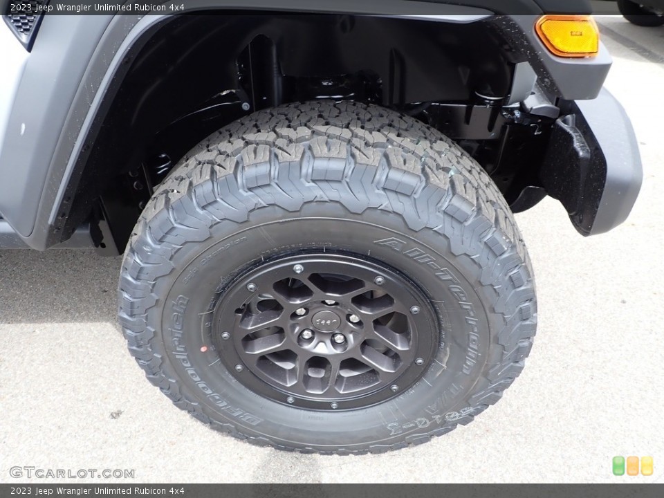 2023 Jeep Wrangler Unlimited Rubicon 4x4 Wheel and Tire Photo #146086300