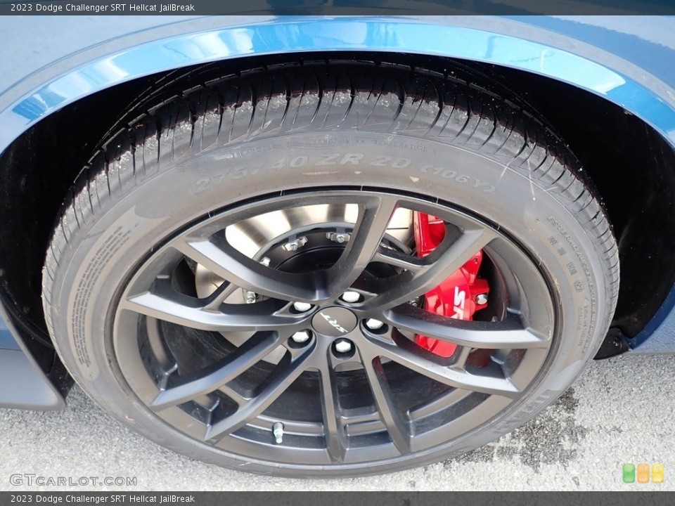 2023 Dodge Challenger SRT Hellcat JailBreak Wheel and Tire Photo #146088919