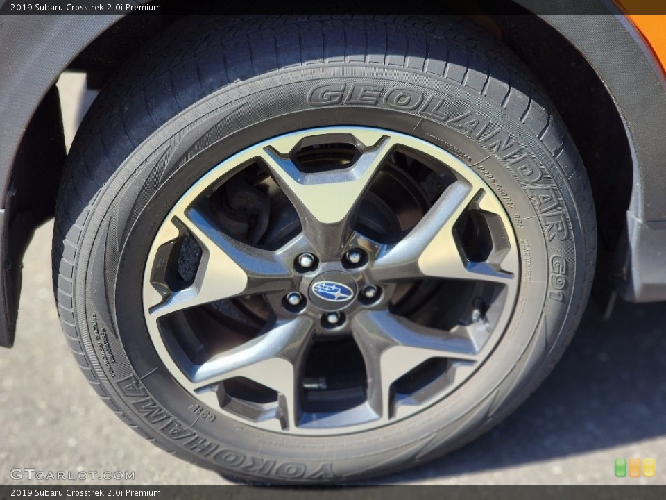 2019 Subaru Crosstrek 2.0i Premium Wheel and Tire Photo #146089999