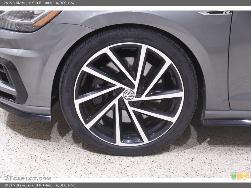 2019 Volkswagen Golf R 4Motion W/DCC. NAV. Wheel and Tire Photo #146090471