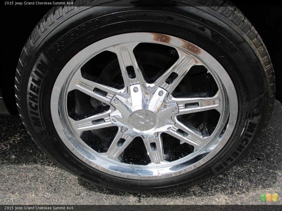 2015 Jeep Grand Cherokee Custom Wheel and Tire Photo #146091071